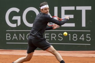 Taylor Fritz s'est incliné dès les quarts de finale à Genève KEYSTONE/EPA/MARTIAL TREZZINI